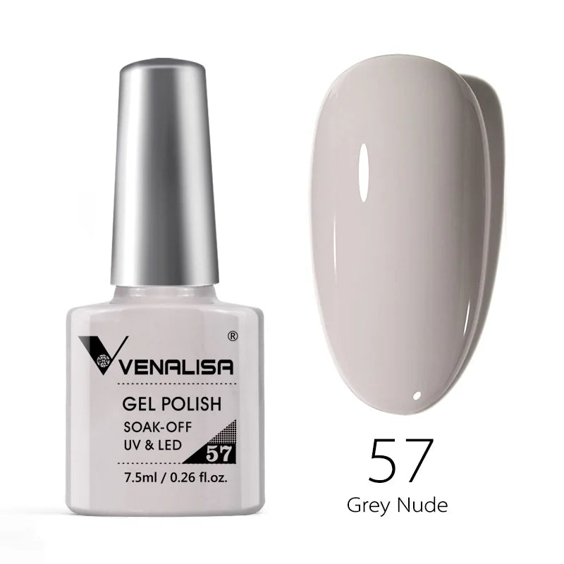 Venalisa Soak Off Gel Polish New Series Full Coverage Color 7.5ml Nail UV Gel Nail Gel Lacquer Varnish for CANNI Gel Manicure