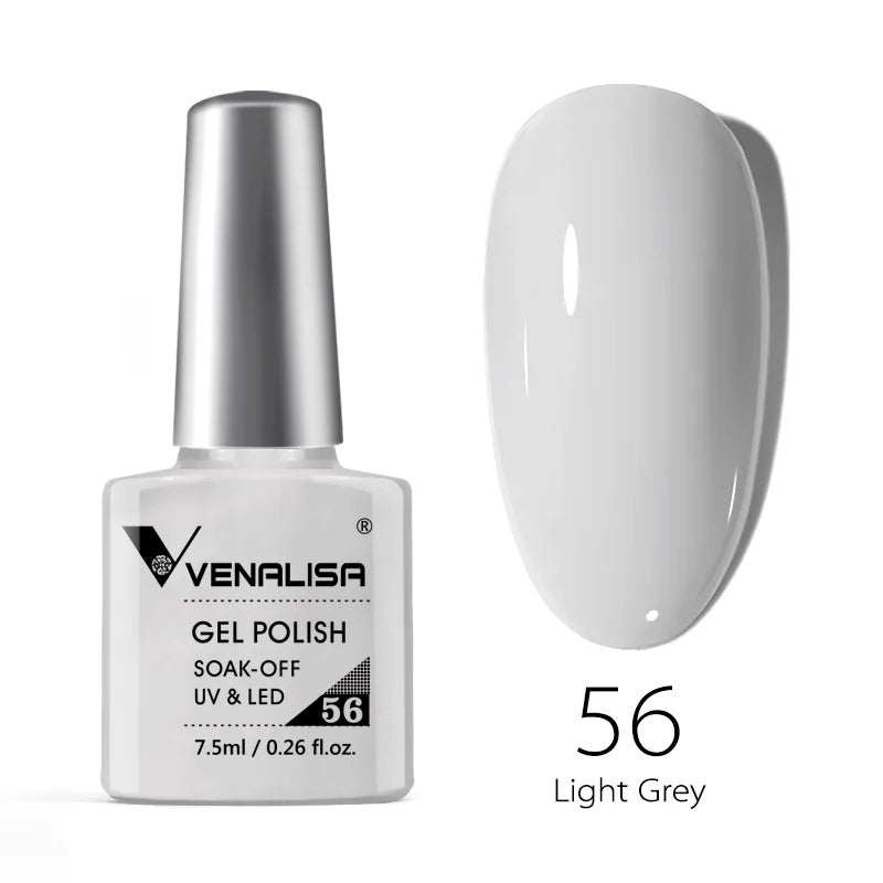Venalisa Soak Off Gel Polish New Series Full Coverage Color 7.5ml Nail UV Gel Nail Gel Lacquer Varnish for CANNI Gel Manicure