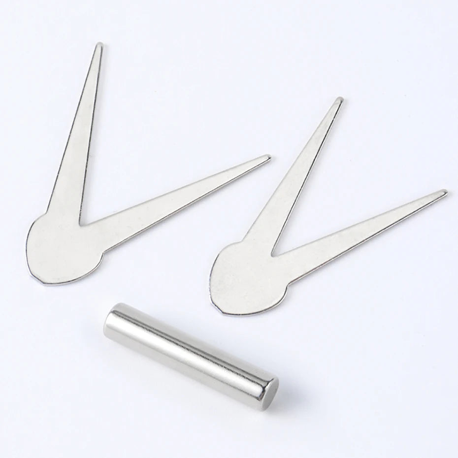 3pcs V-shaped French Cat's Eye Magnetic Tool with Magnet for Nail Magnetic Stick Cat Eye Nail Polish Magnet Accessories Tools