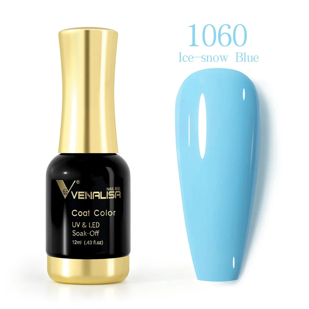 VENALISA Nail Gel Varnish TPO FREE Soak Off UV LED Organic Odorless Enamels Nail Art Colors 12ml 120Colors UV Gel Nail Polish