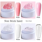 7pcs15ml Nail Extension Gel Set Solid Nail Extension Gel Non-Stick 3d Sculpture Phototherapy Uv Gel Rapid Molding Gel Nail Piece