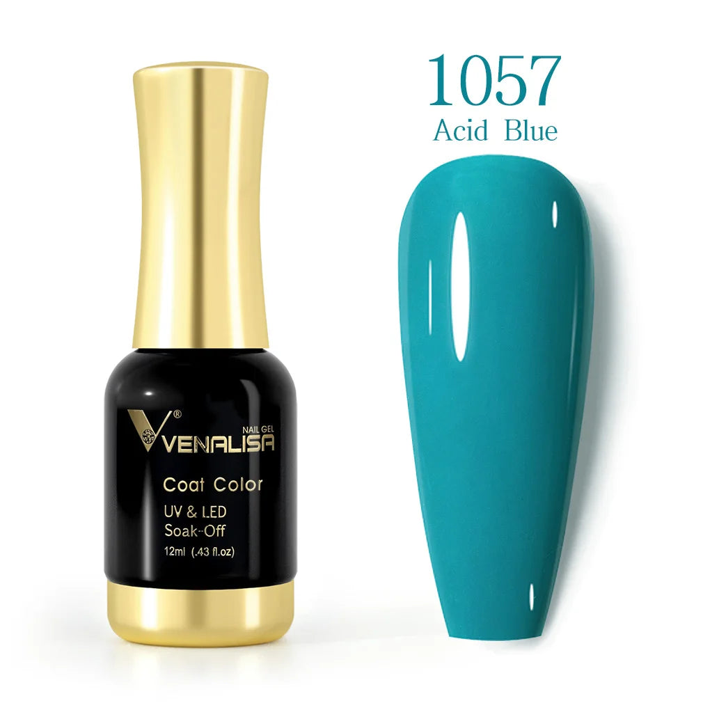 VENALISA Nail Gel Varnish TPO FREE Soak Off UV LED Organic Odorless Enamels Nail Art Colors 12ml 120Colors UV Gel Nail Polish