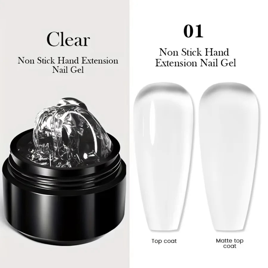 5ml 3D Clear Nail Gel and Nail Art Mirror Powder Create metallic three-dimensional nail art 3D Painting Gel