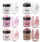 100g White CLear Non Stick Hand Extension Nail Gel 3D Shaping Sculpting Carving Nail Art Solid Hard Gel UV LED Soak Off Gel