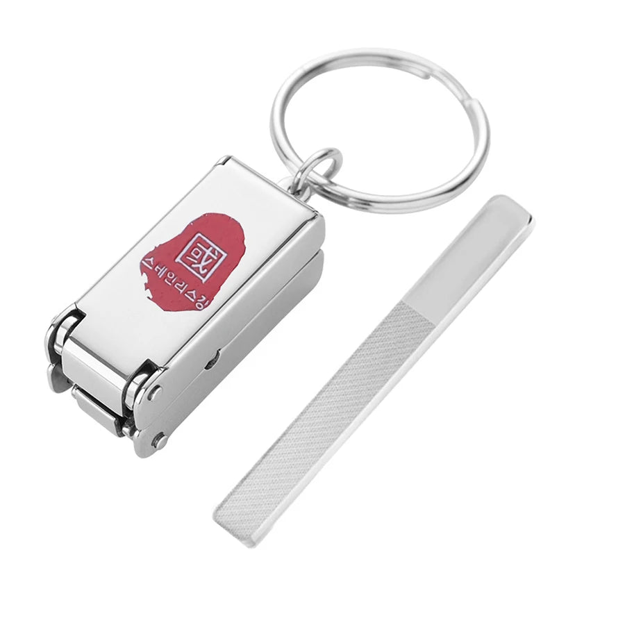 Nail Clipper With New Folding Durable Pocket Second Generation Germany Deformation Cute Stainless Steel Magnetic Absorption Nano
