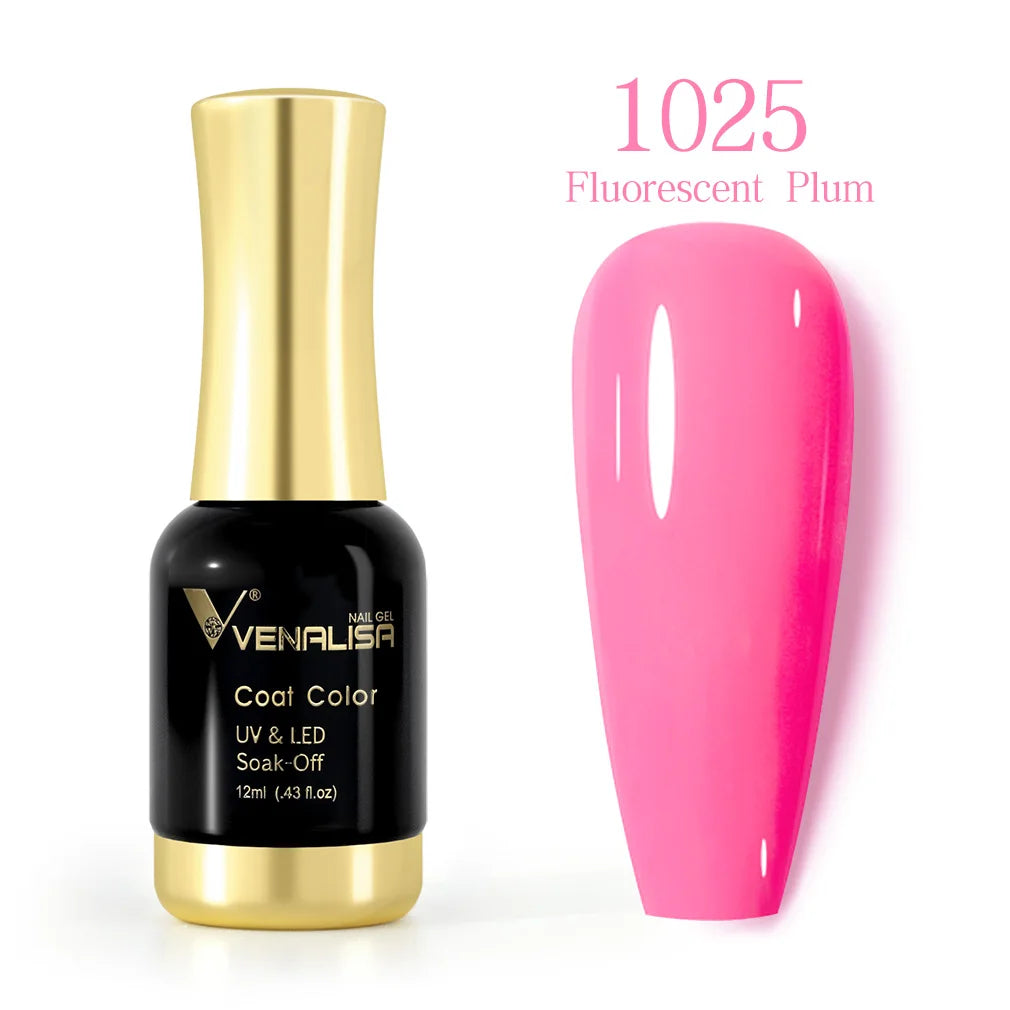 VENALISA Nail Gel Varnish TPO FREE Soak Off UV LED Organic Odorless Enamels Nail Art Colors 12ml 120Colors UV Gel Nail Polish