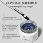 20g Diamond Top Coat For Gel Nail Polish Reinforce Long Lasting UV Soak Off Gel Varnish High Light Nail Art Construct  Gel