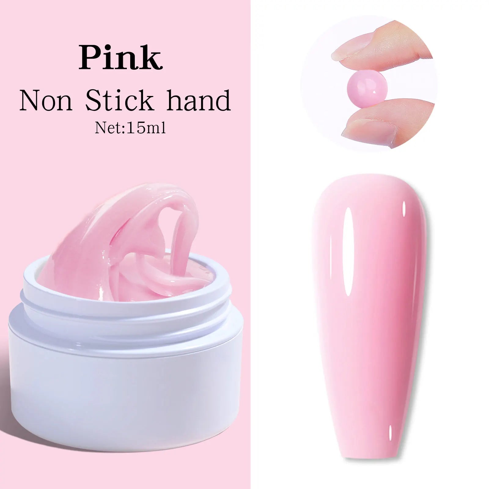 7pcs15ml Nail Extension Gel Set Solid Nail Extension Gel Non-Stick 3d Sculpture Phototherapy Uv Gel Rapid Molding Gel Nail Piece