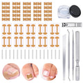 Nail Correction Set Ingrown Toenail Correction Patch Stickers Corrector Pedicure Tool Ingrown Toe Nail Treatment Foot Care