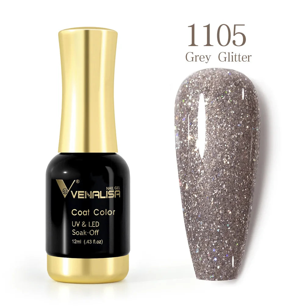 VENALISA Nail Gel Varnish TPO FREE Soak Off UV LED Organic Odorless Enamels Nail Art Colors 12ml 120Colors UV Gel Nail Polish