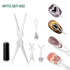 Nailpop Cat Eye Magnet Kit Silver DIY French Wide Rabbit Heart Nail Art Salon Professional Gel Polish Cat Eye Nail Tools 1 set