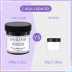 Saviland 100g Builder Nail Gel Clear Nude Pink Nail Extension Gel Multifunctional Nails Art Gel Polish Soak Off UV for Salon DIY