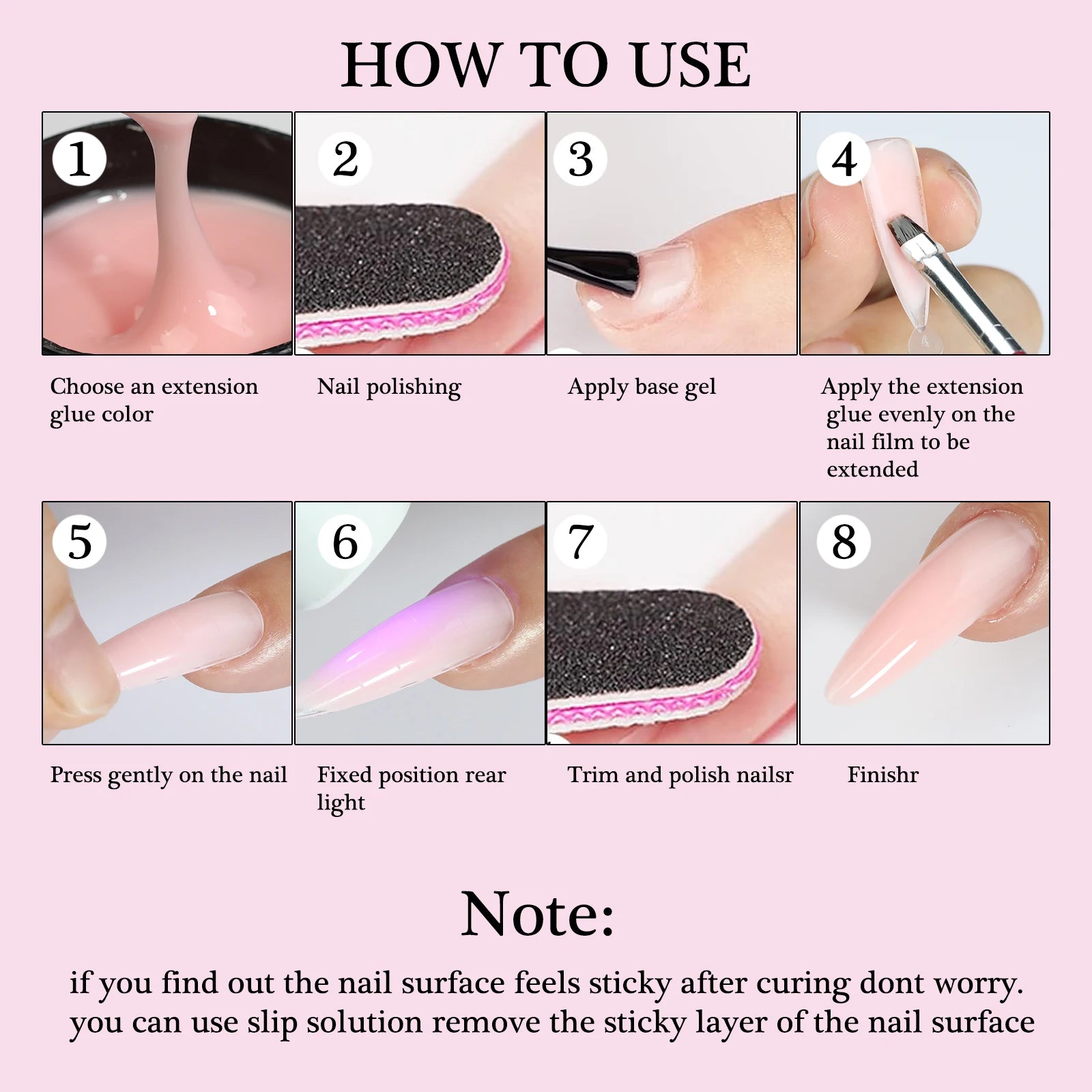 1Jar 100/150g Poly Nail Gel UV LED Cured Builder Nail Gel Acrylic Crystal Nail Extension Gel For Nails DIY At Home Salon