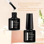 MEET ACROSS 7ml Self Leveling Gel Nail Polish Strong Base Gel Reinforced Gel Lacquer Semi Permanent UV Soak Off Nail Art Gel