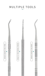 Professional Foot Care Tool Set Ingrown Toenail Removal Set Ingrown Toenail Clipper Ingrown Toenail File And Lifter Nail Cleaner