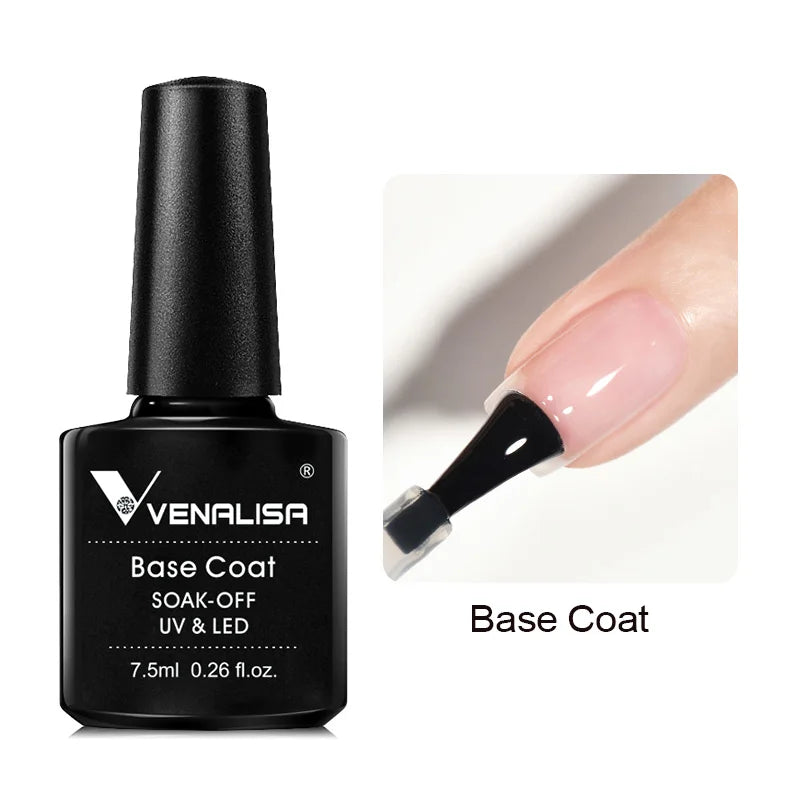 Venalisa Soak Off Gel Polish New Series Full Coverage Color 7.5ml Nail UV Gel Nail Gel Lacquer Varnish for CANNI Gel Manicure