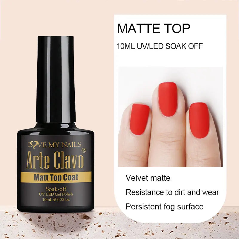 Arte Clavo 15ml HEMA FREE TPO FREE Gel Nail Polish Nail Supply Wholesale Soak Off UV LED Gel Lacquer Nail Art Glitter Polish