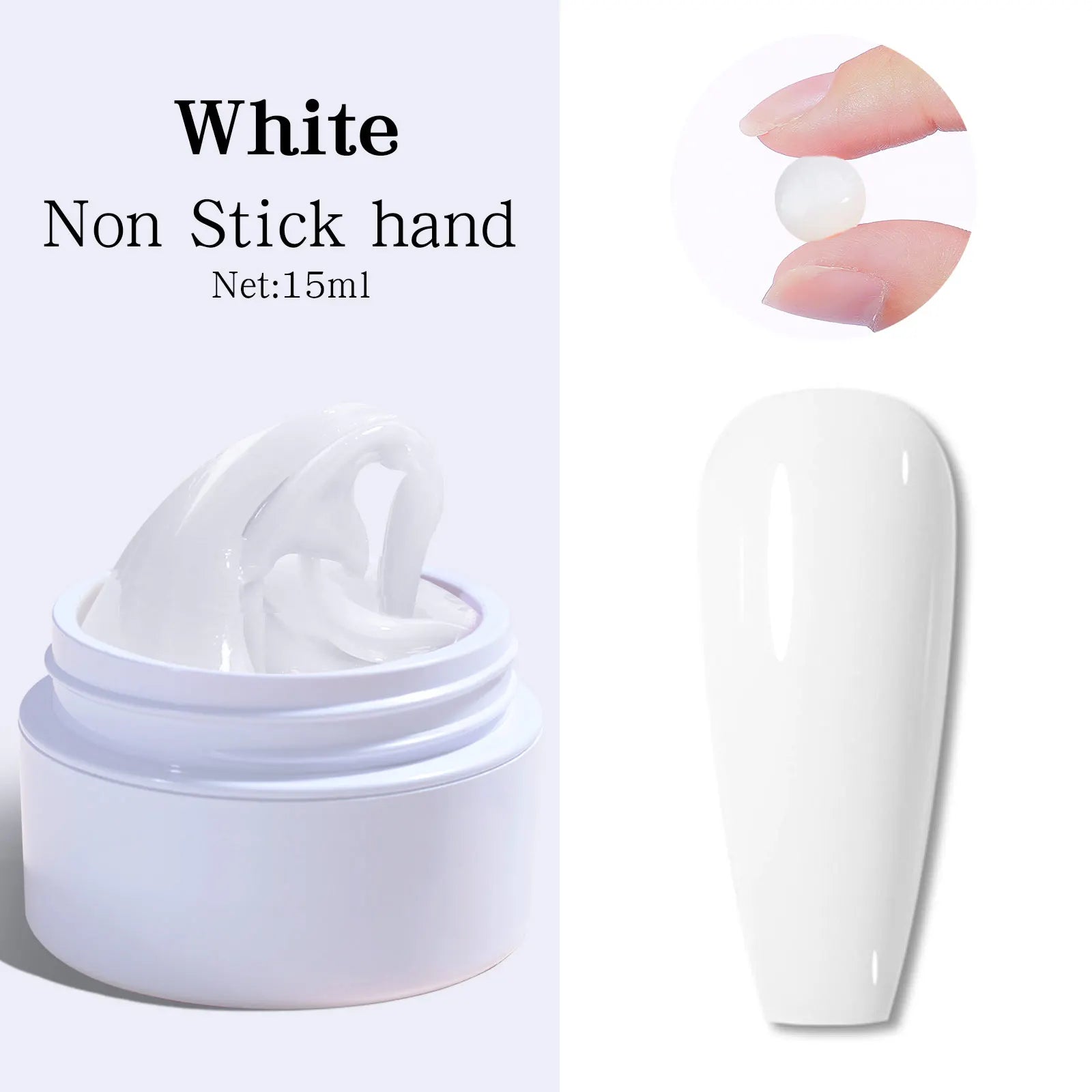 7pcs15ml Nail Extension Gel Set Solid Nail Extension Gel Non-Stick 3d Sculpture Phototherapy Uv Gel Rapid Molding Gel Nail Piece