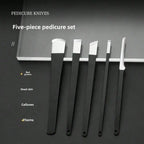 4/5/6pcs Stainless Steel Ingrown Toenail Set, Pedicure Foot Care Kit For Hard Skin Callus Removal, Pedicure Callus Shaver Tools