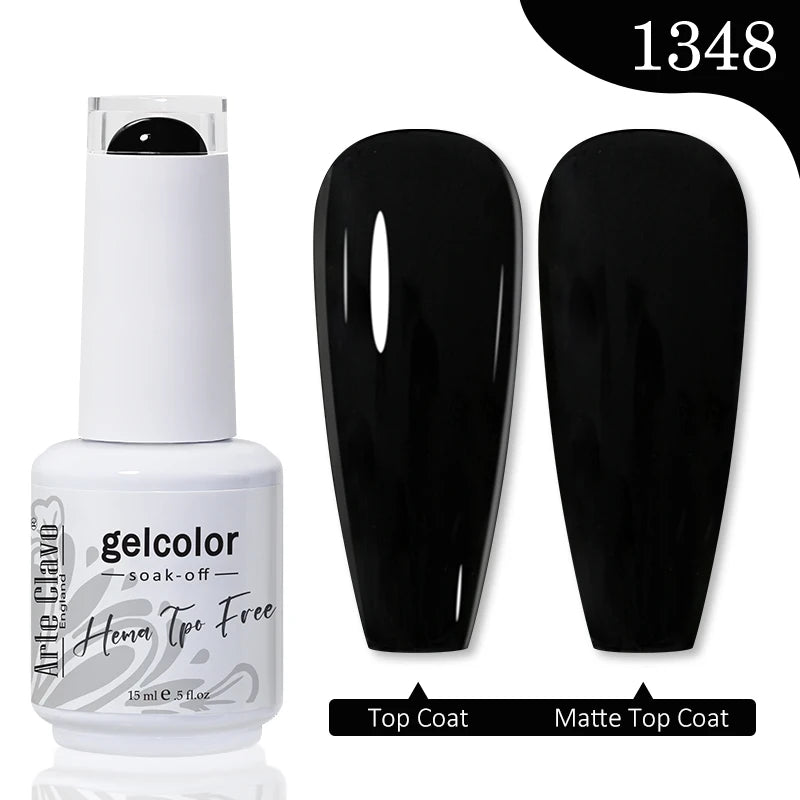 Arte Clavo Hema Free TPO Free Nail Gel Polish Nail Supplies Vernis Semi Permanent Nail Art Manicure Soak Off UV Gel Nail Varnish