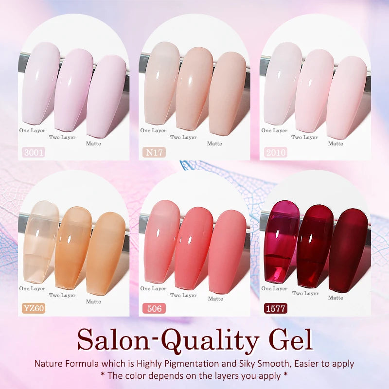Arte Clavo 15ml HEMA FREE TPO FREE Gel Nail Polish Nail Supply Wholesale Soak Off UV LED Gel Lacquer Nail Art Glitter Polish