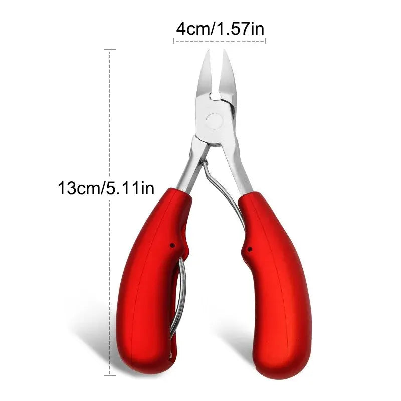 Nail Scissors Nail Cuticle Manicure Scissors Stainless Steel Olecranon Tip Cut Dead Skin Manicure Tool Color Random