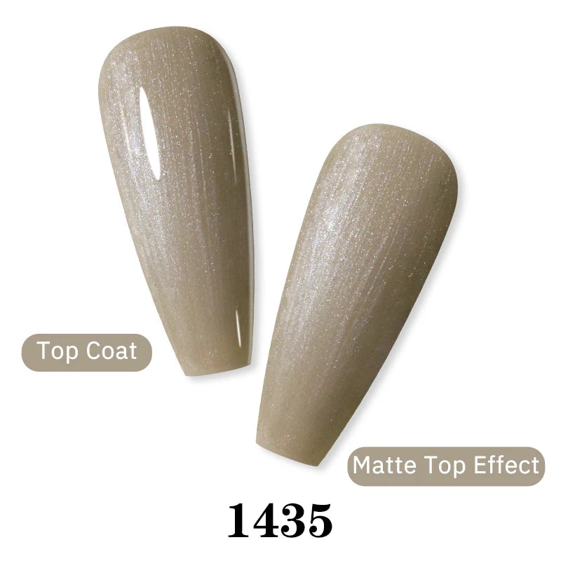 Arte Clavo Glitter Gel Nail 15ml Semi Permanent Soak Off UV Gel Varnish Nail Manicure Top Base Coat Gel Polish Art Decoration