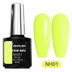 Venalisa Soak Off Gel Polish New Series Full Coverage Color 7.5ml Nail UV Gel Nail Gel Lacquer Varnish for CANNI Gel Manicure