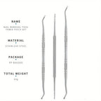 Professional Foot Care Tool Set Ingrown Toenail Removal Set Ingrown Toenail Clipper Ingrown Toenail File And Lifter Nail Cleaner