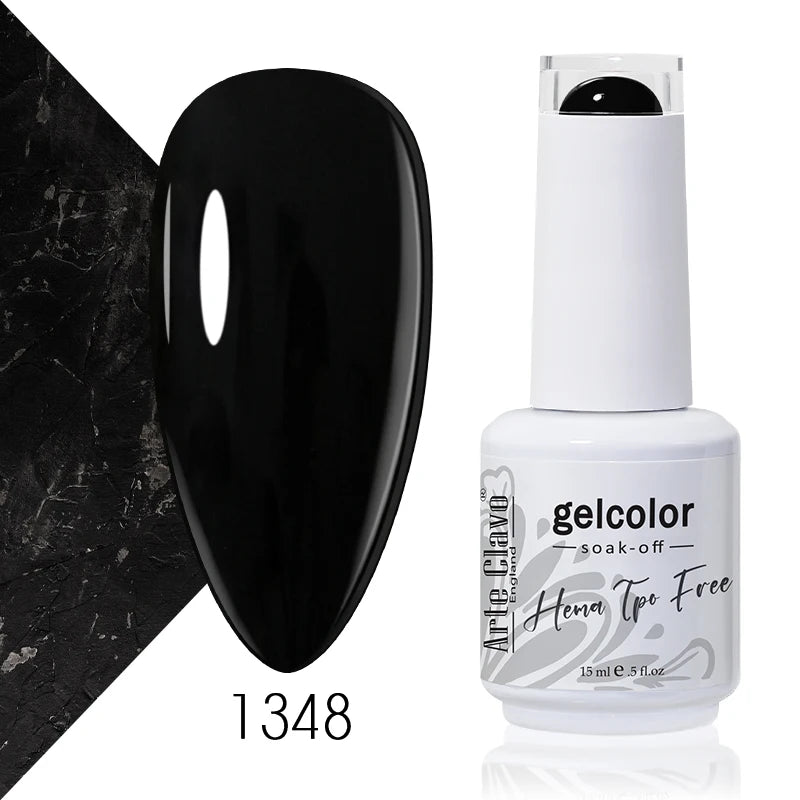 Arte Clavo 15ml HEMA FREE TPO FREE Gel Nail Polish Nail Supply Wholesale Soak Off UV LED Gel Lacquer Nail Art Glitter Polish