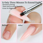 1Jar 100/150g Poly Nail Gel UV LED Cured Builder Nail Gel Acrylic Crystal Nail Extension Gel For Nails DIY At Home Salon