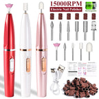 Professional Electric Nail Drill Polishing Machine Kit Rechargeable Portable Nails Drill File Set for Manicure Sanding Tools