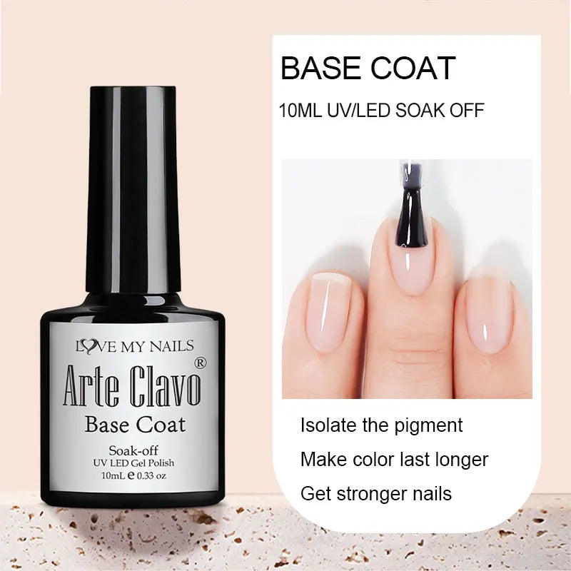Arte Clavo 15ml HEMA FREE TPO FREE Gel Nail Polish Nail Supply Wholesale Soak Off UV LED Gel Lacquer Nail Art Glitter Polish