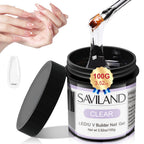 SAVILAND 100g Extension Nail Gel White Clear Nude Building UV LED Gel For Nails Finger Extension Nail Art Salon DIY Manicure Set