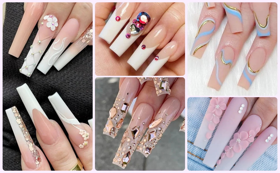 SAVILAND 100g Extension Nail Gel White Clear Nude Building UV LED Gel For Nails Finger Extension Nail Art Salon DIY Manicure Set