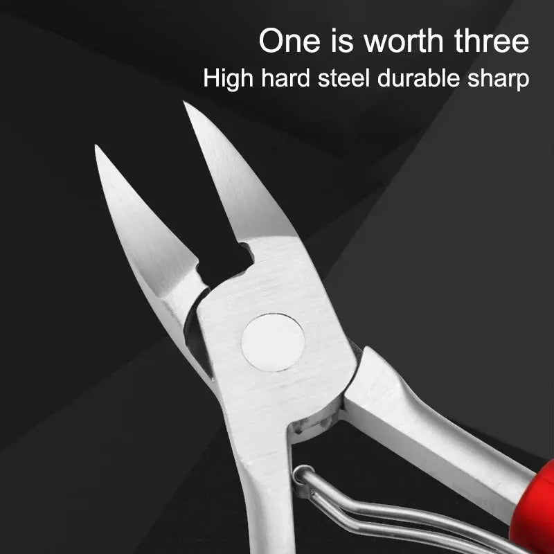 Nail Scissors Nail Cuticle Manicure Scissors Stainless Steel Olecranon Tip Cut Dead Skin Manicure Tool Color Random