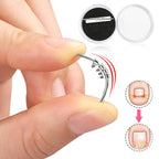 Ingrown Toenail Corrector Tool Embed Toe Nail Care Ingrown Toenail Pedicure Tool Curved Clamp Toenails Correction Tool