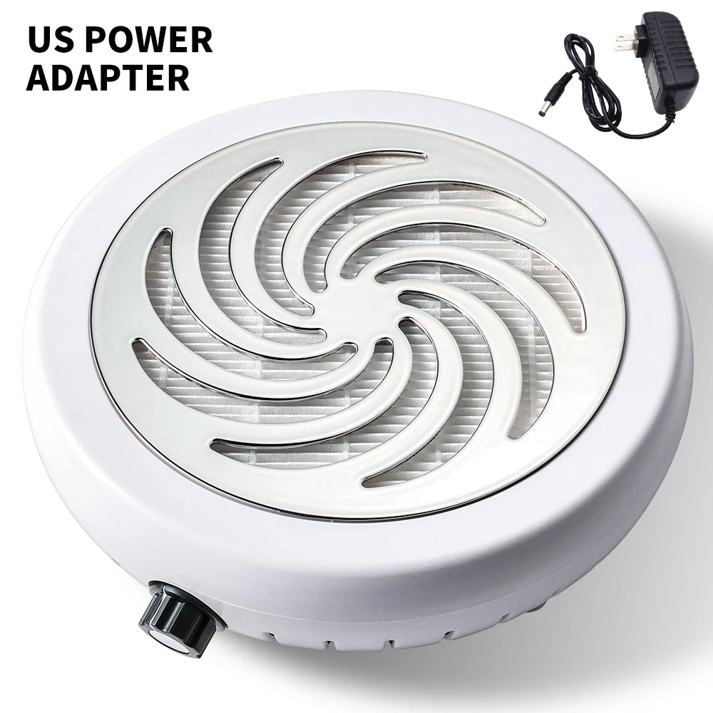 Powerful 4500rpm Nail Vacuum Cleaner Professional Nail Polishing Vacuum Cleaner Removable Filter Vacuum Cleaner