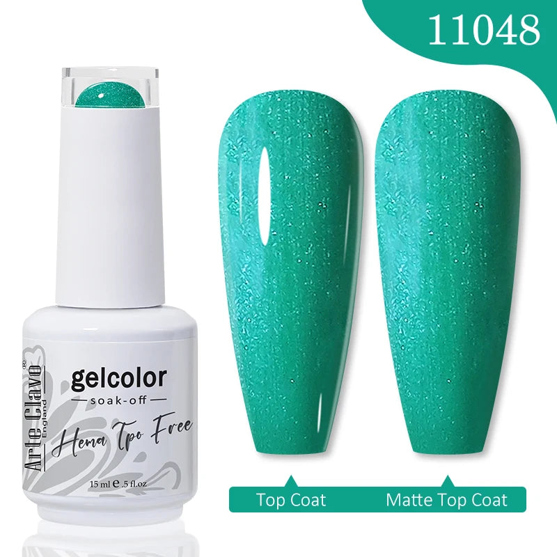 Arte Clavo Hema Free TPO Free Nail Gel Polish Nail Supplies Vernis Semi Permanent Nail Art Manicure Soak Off UV Gel Nail Varnish