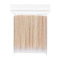 100Pcs Wooden Swab Sticks for Cleaning Detailing Nail Polish Removal Manicure Art Tools Cotton Tip Bud Correctors