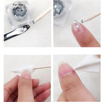 100Pcs Orange Wood Sticks for Nails Double Sided Cuticle Pusher Remover Nail Art Manicure Pedicure Tool for Manicure Pedicure