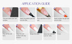SAVILAND 100g Extension Nail Gel White Clear Nude Building UV LED Gel For Nails Finger Extension Nail Art Salon DIY Manicure Set
