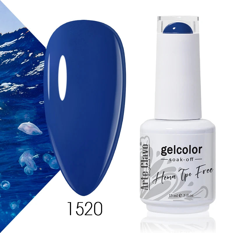 Arte Clavo 15ml HEMA FREE TPO FREE Gel Nail Polish Nail Supply Wholesale Soak Off UV LED Gel Lacquer Nail Art Glitter Polish