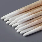100Pcs Wooden Swab Sticks for Cleaning Detailing Nail Polish Removal Manicure Art Tools Cotton Tip Bud Correctors
