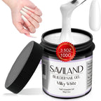 SAVILAND 100g Extension Nail Gel White Clear Nude Building UV LED Gel For Nails Finger Extension Nail Art Salon DIY Manicure Set