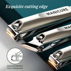 Manicure 5 Pcs Set Personal Care Nail Clipper Kit Nail Clipper Set Grooming Kit Gift for Relatives Friends Families Travel Gifts