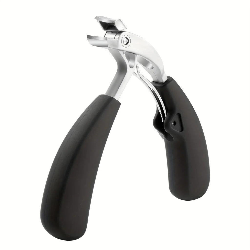 Nail Care Kit for Ingrown & Thick Toenails - Heavy-Duty Clippers Set with Nail File, Cuticle Nippers, and Grooming Tools