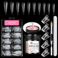 1Jar 100/150g Poly Nail Gel UV LED Cured Builder Nail Gel Acrylic Crystal Nail Extension Gel For Nails DIY At Home Salon