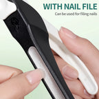 Nailpop Nail Clipper U Shaped Acrylic Fake Nail Scissors Nail Tip Edge Cutter Trimmer Manicure with Sizer Precise Cutting Tools