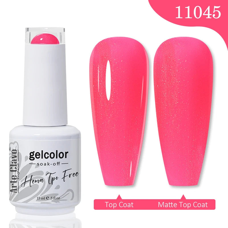 Arte Clavo Hema Free TPO Free Nail Gel Polish Nail Supplies Vernis Semi Permanent Nail Art Manicure Soak Off UV Gel Nail Varnish